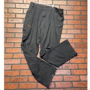 Brunt Men's Durable Black Work Pants 44x34 Utility Reinforced Knees